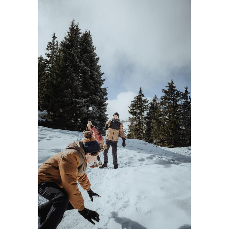 Abrigo de montaña y nieve impermeables Niños 7-15 años Quechua SH100