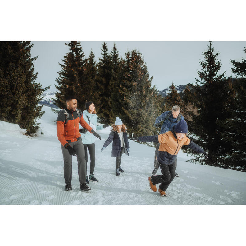 Çocuk Outdoor 3'ü 1 Arada Mont - 7/15 Yaş - Mavi - MH500