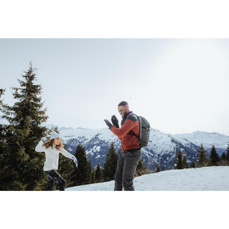 Çocuk Outdoor Polar Mont - Bej - 7/15 Yaş - NH500