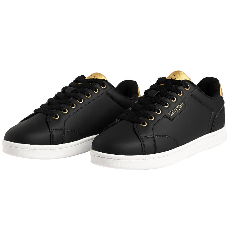 CHAUSSURE SPORTSWEAR KAPPA TANGO FEMME NOIR OR