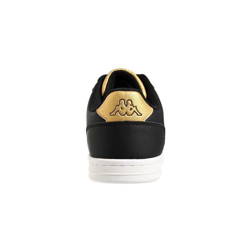 CHAUSSURE SPORTSWEAR KAPPA TANGO FEMME NOIR OR