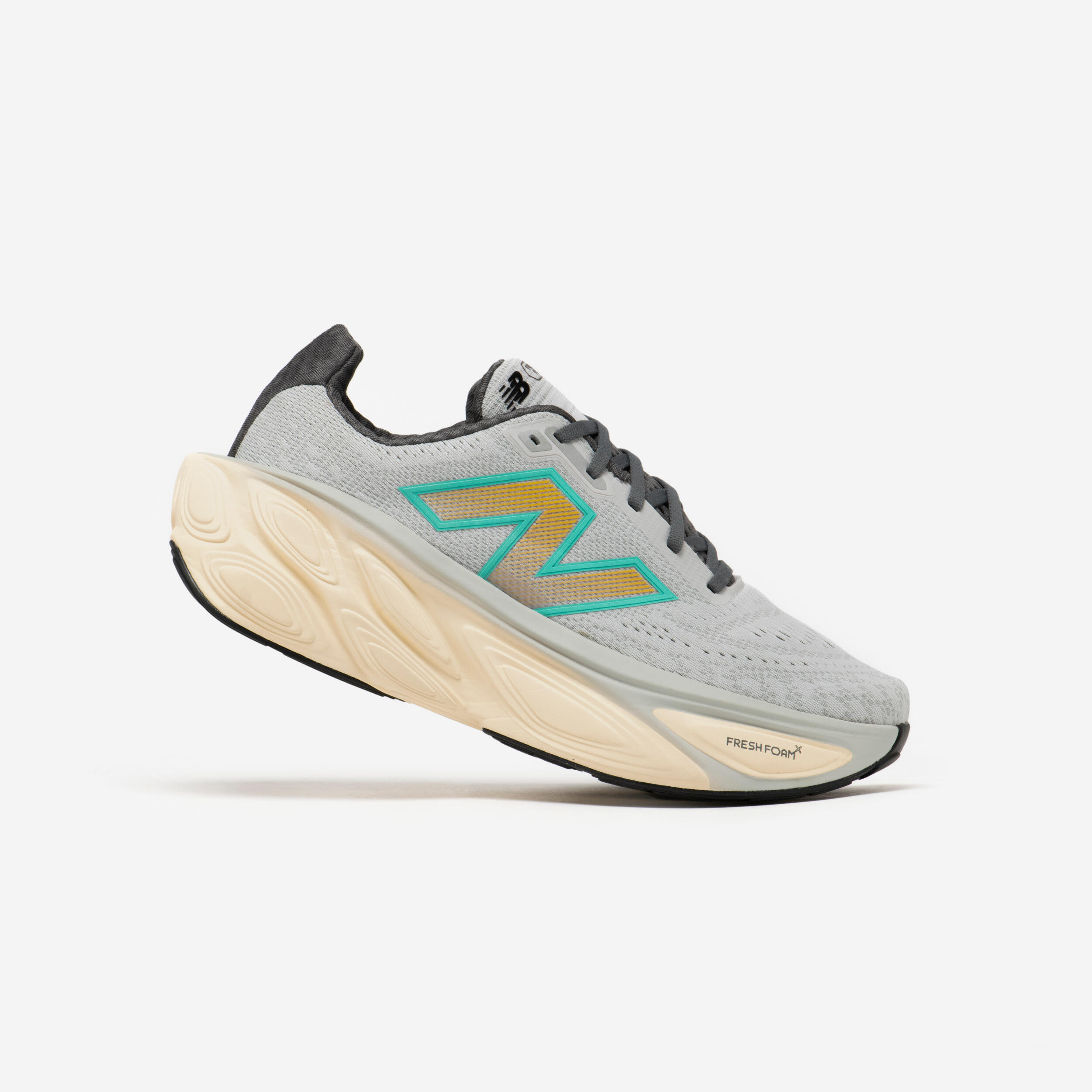 MEN S NEW BALANCE FRESH FOAM MORE V5 RUNNING SHOES GREY