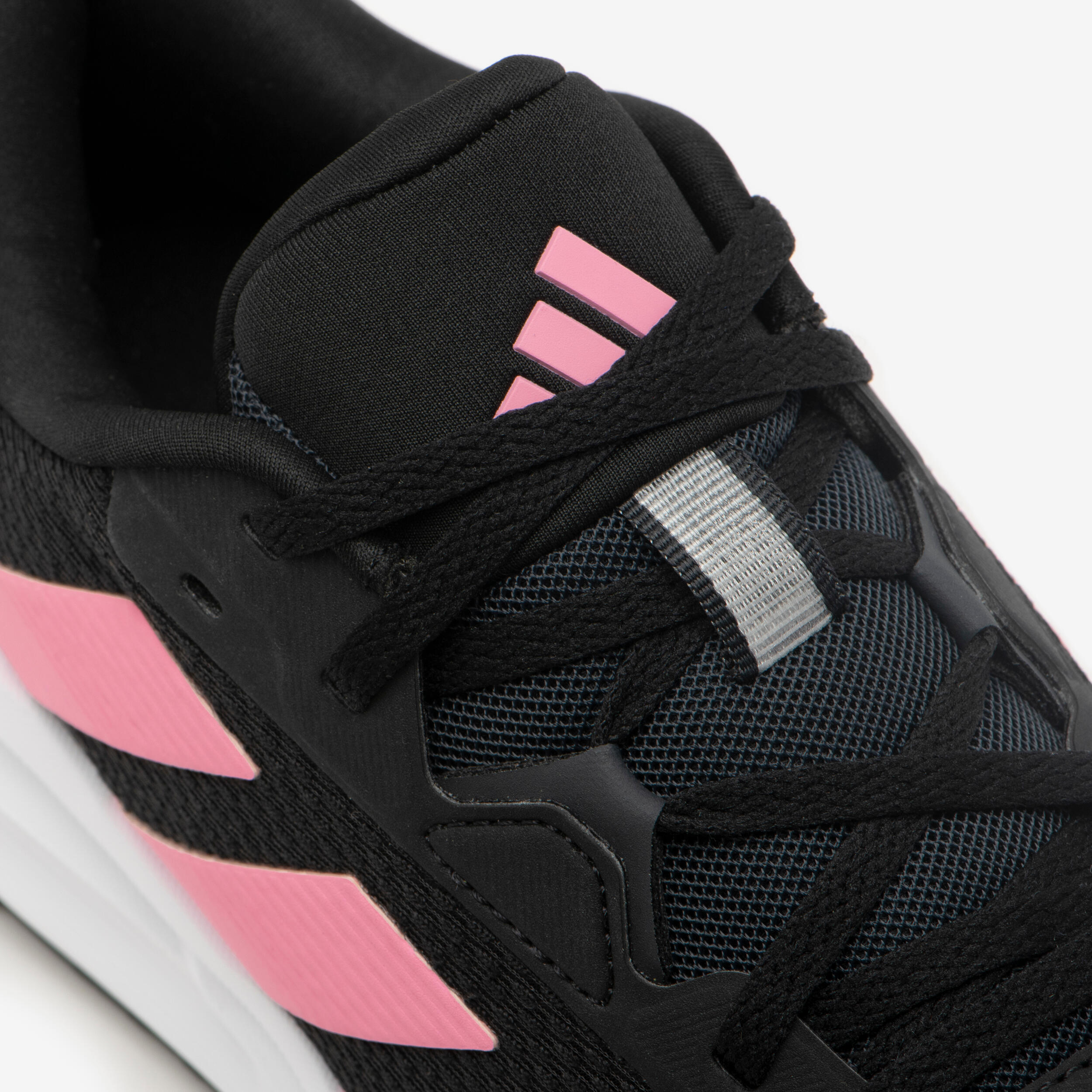 WOMEN'S ADIDAS GALAXY RUNNING SHOES BLACK PINK ADIDAS Decathlon