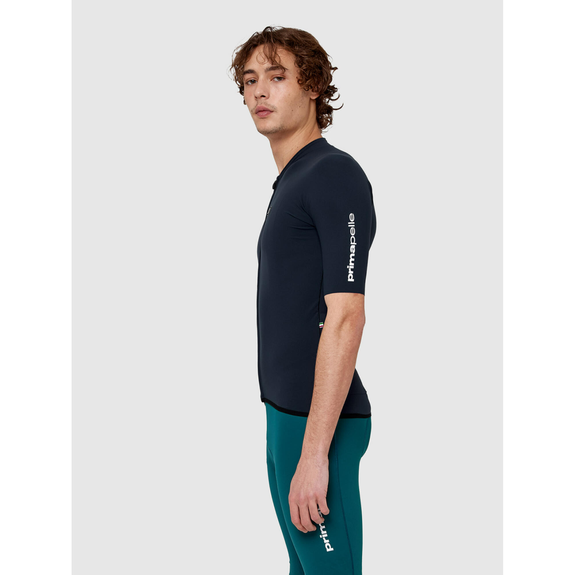 Maillot ciclismo manga corta Prima Pelle Pissei azul 4/7