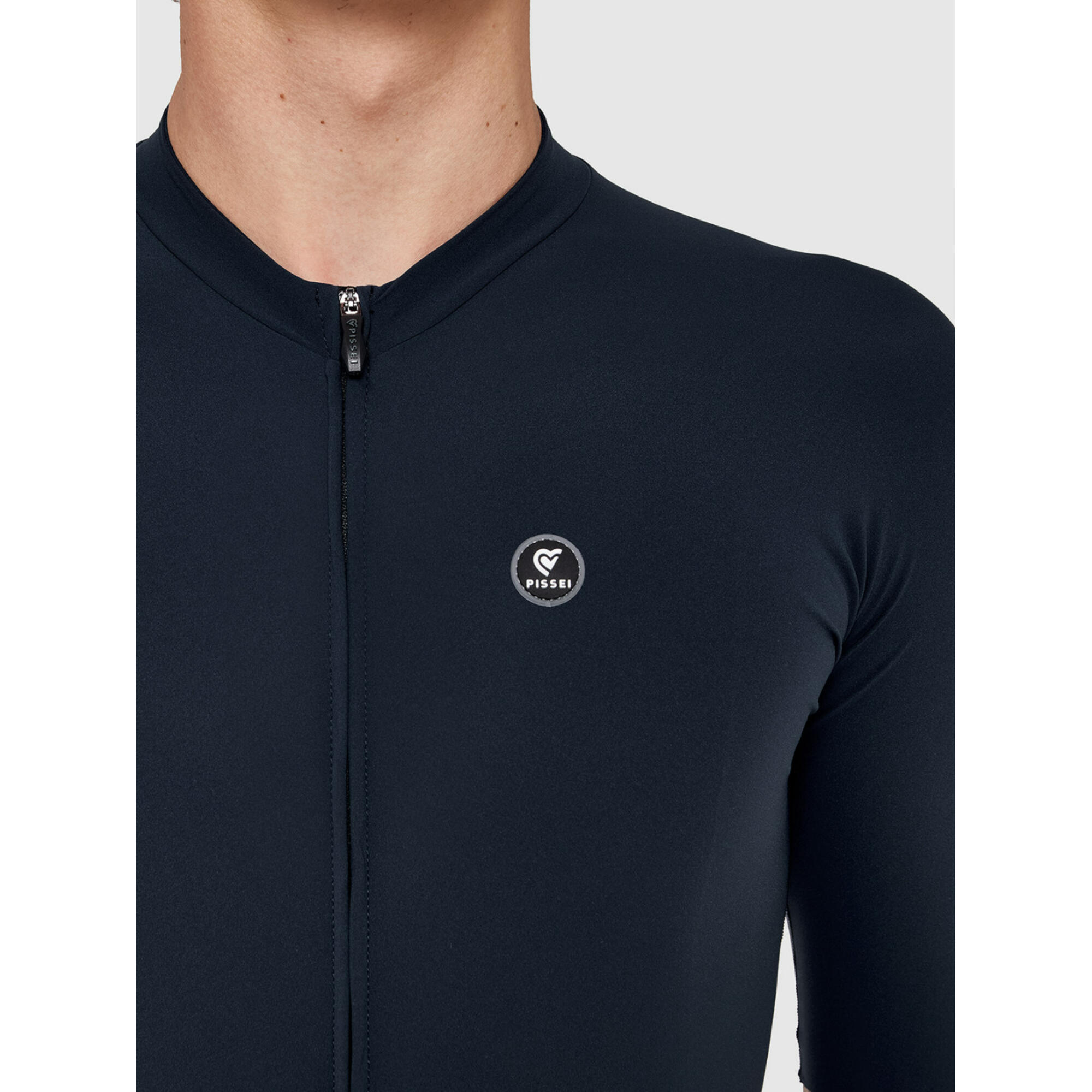 Maillot ciclismo manga corta Prima Pelle Pissei azul 2/7