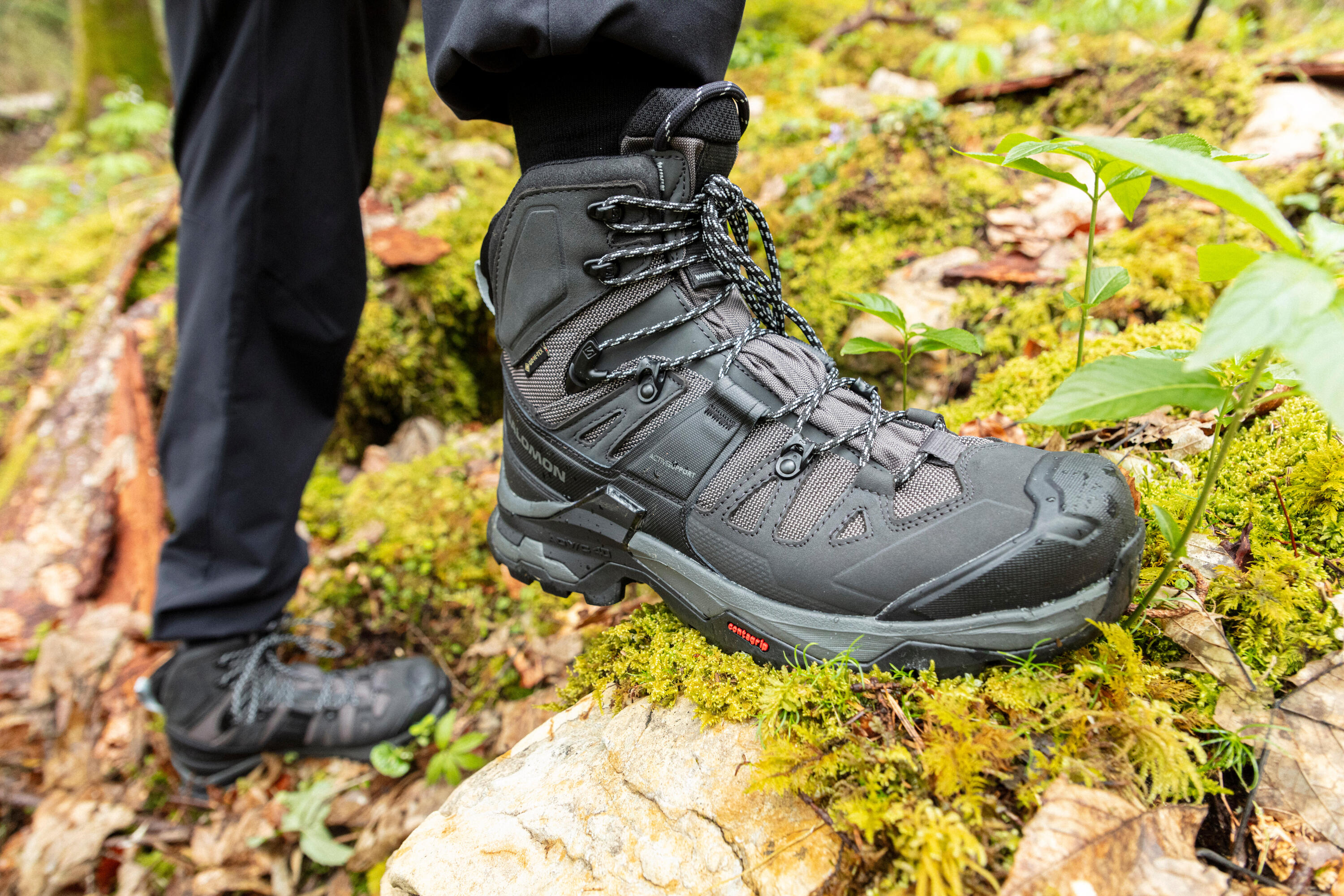 Seconde vie - Chaussures trekking cuir imperméables Gore-Tex® - Salomon Quest... 9/11
