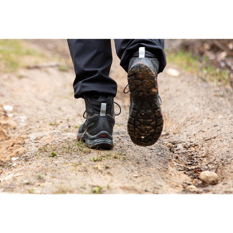 Bocanci Înalți din Piele Impermeabili Trekking SALOMON QUEST 4 GTX Bărbați