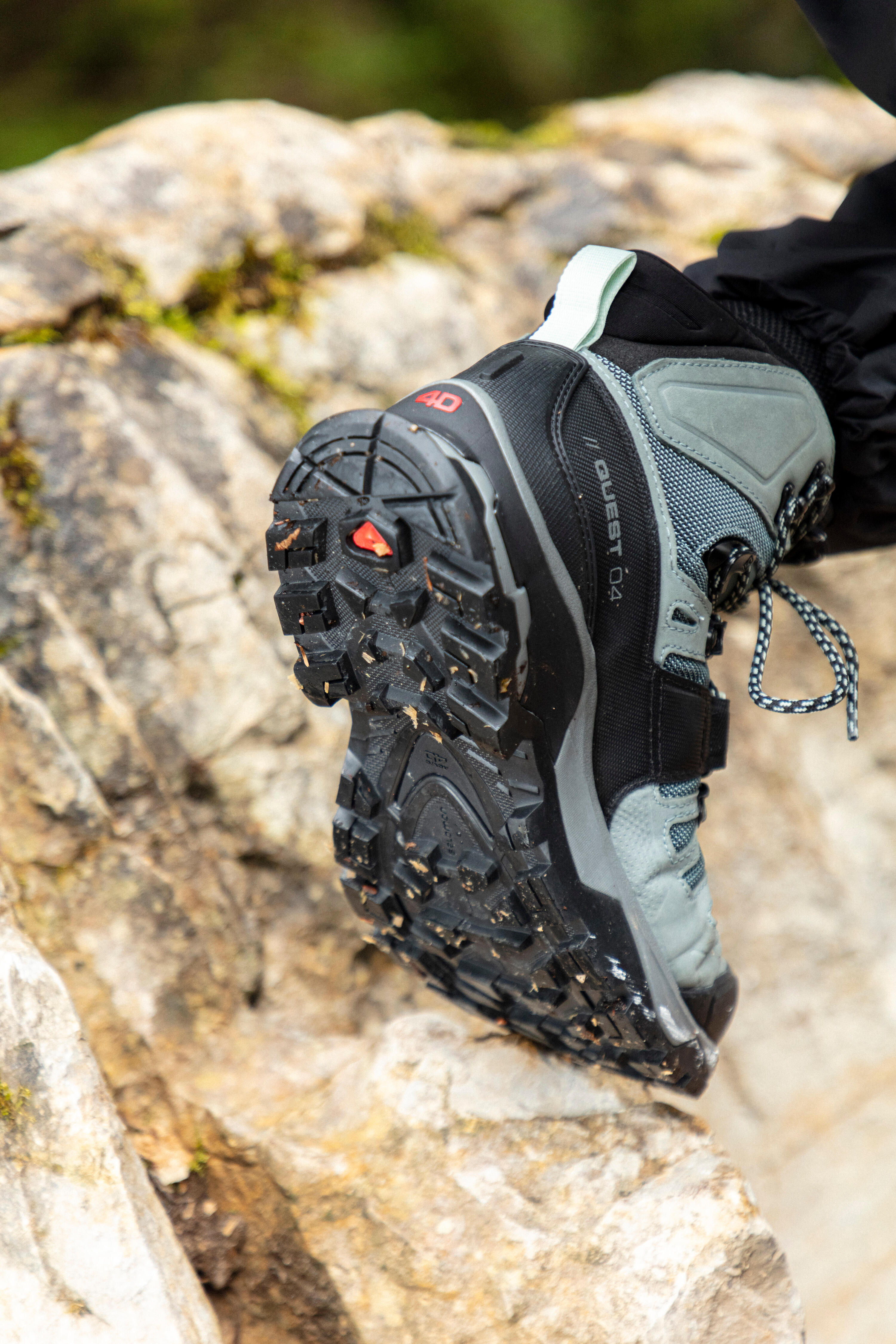 Chaussures imperméables Gore-tex® de trek - Salomon Quest 4 GTX - Femme 8/12