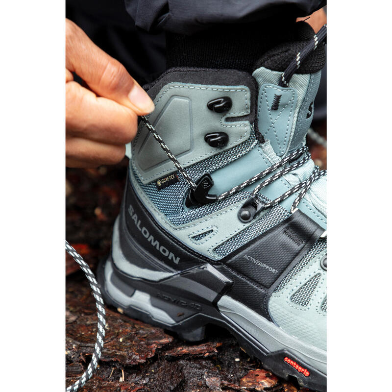 Bocanci Impermeabili Trekking GORE TEX SALOMON QUEST 4 GTX Albastru Damă 
