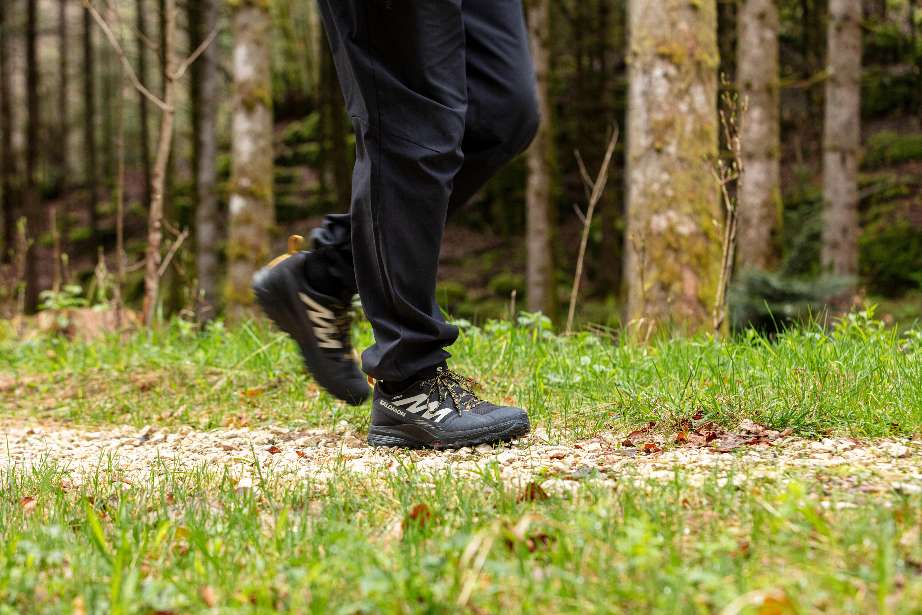 Chaussures imperméables de randonnée montagne - SALOMON SALIBA Homme 9/13