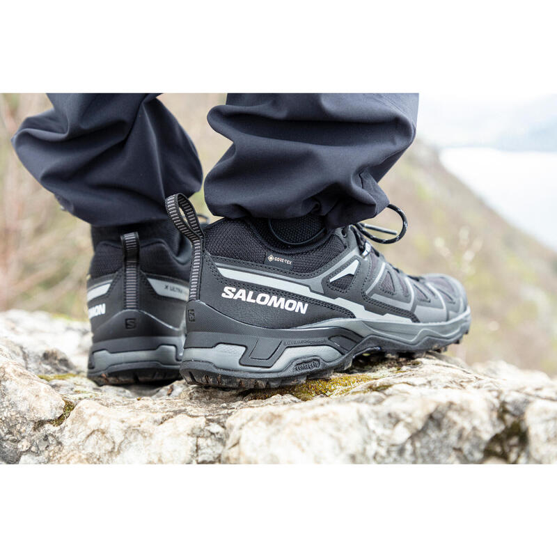 Scarpe trekking uomo X-ULTRA PIONEER 2 LOW GTX impermeabili nere