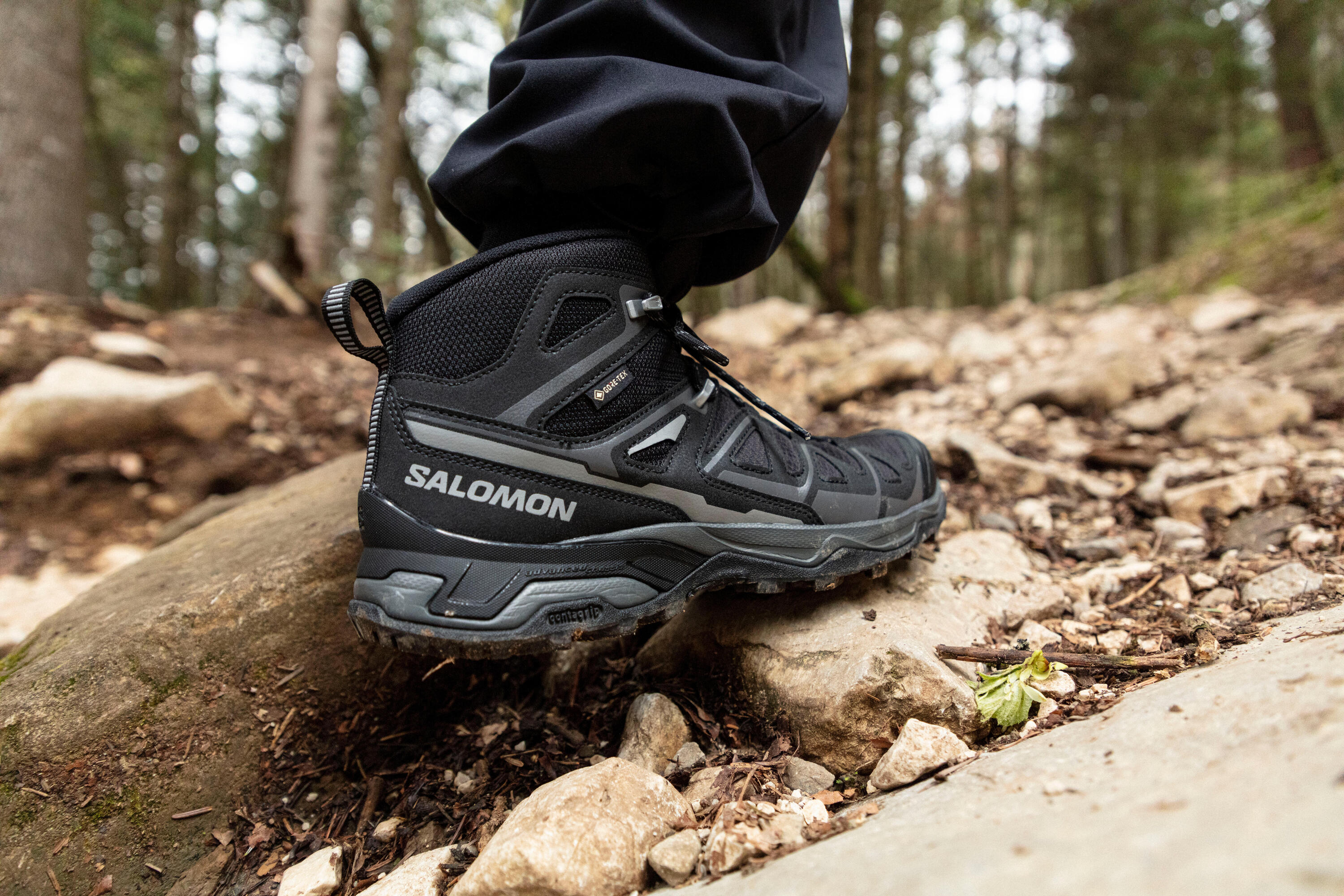 Gebraucht - Wanderschuhe Herren halbhoch Bergwandern - Salomon X Ultra Pionee... 10/13
