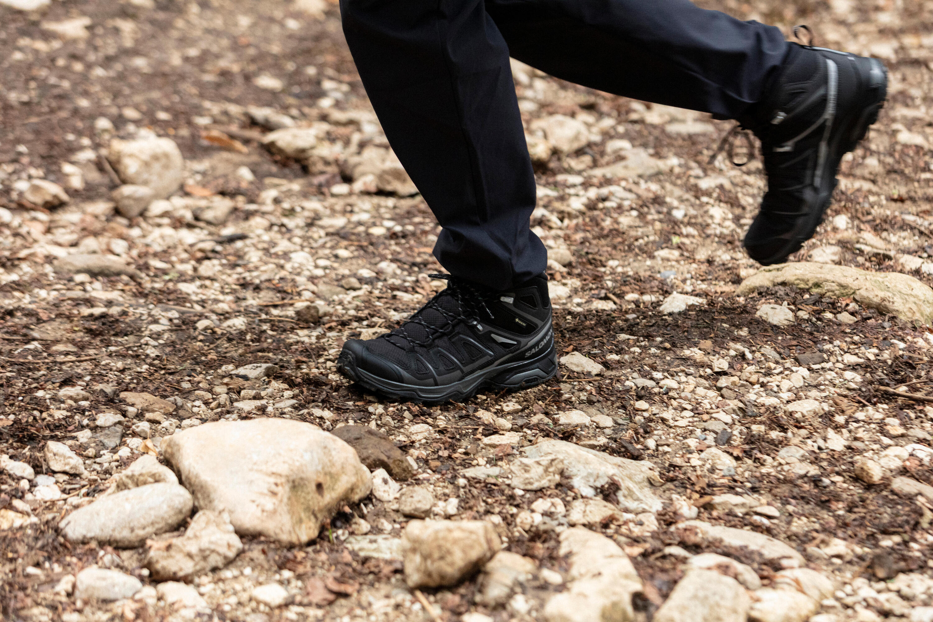 Gebraucht - Wanderschuhe Herren halbhoch Bergwandern - Salomon X Ultra Pionee... 12/13