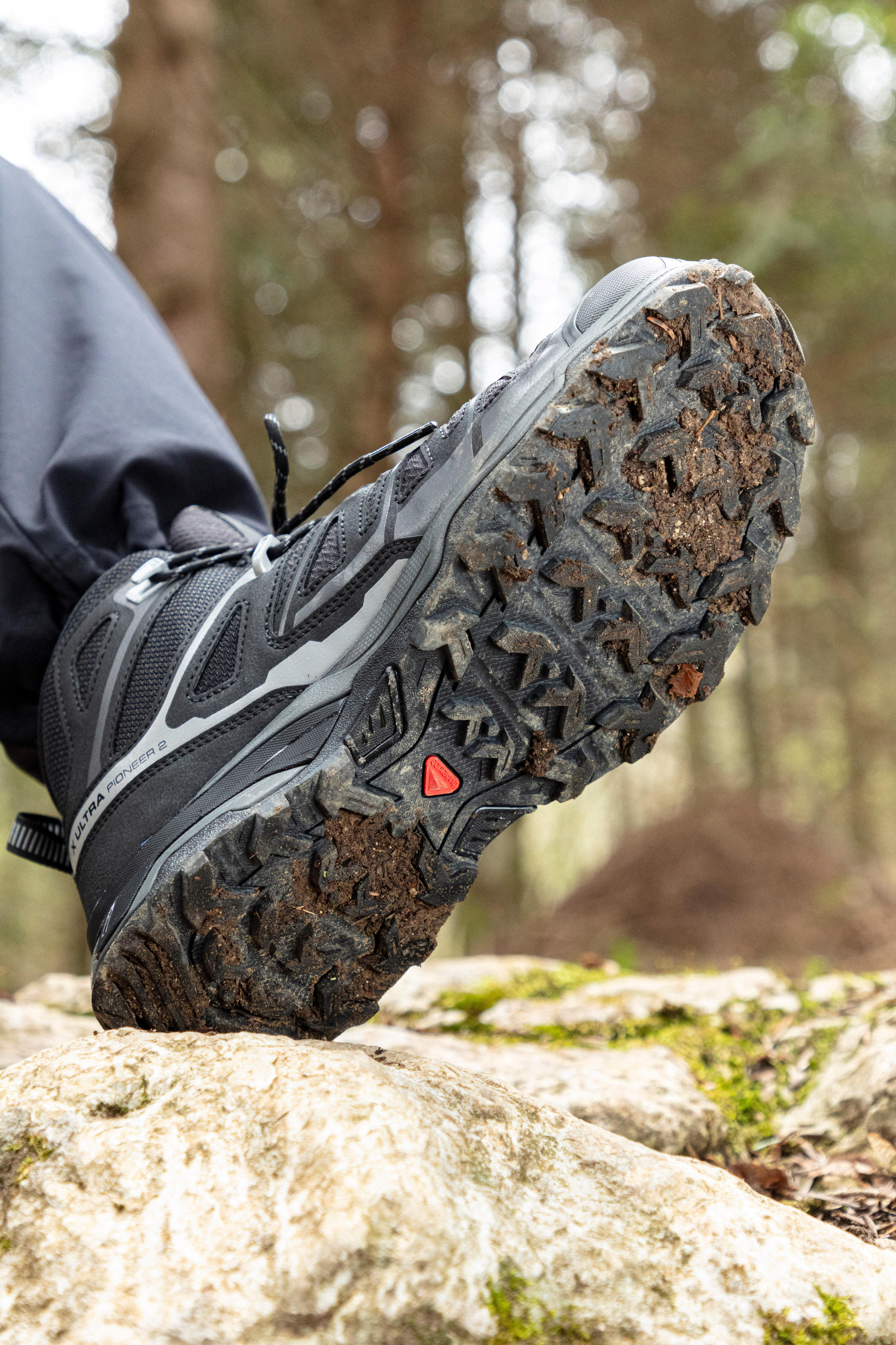 Gebraucht - Wanderschuhe Herren halbhoch Bergwandern - Salomon X Ultra Pionee... 8/13