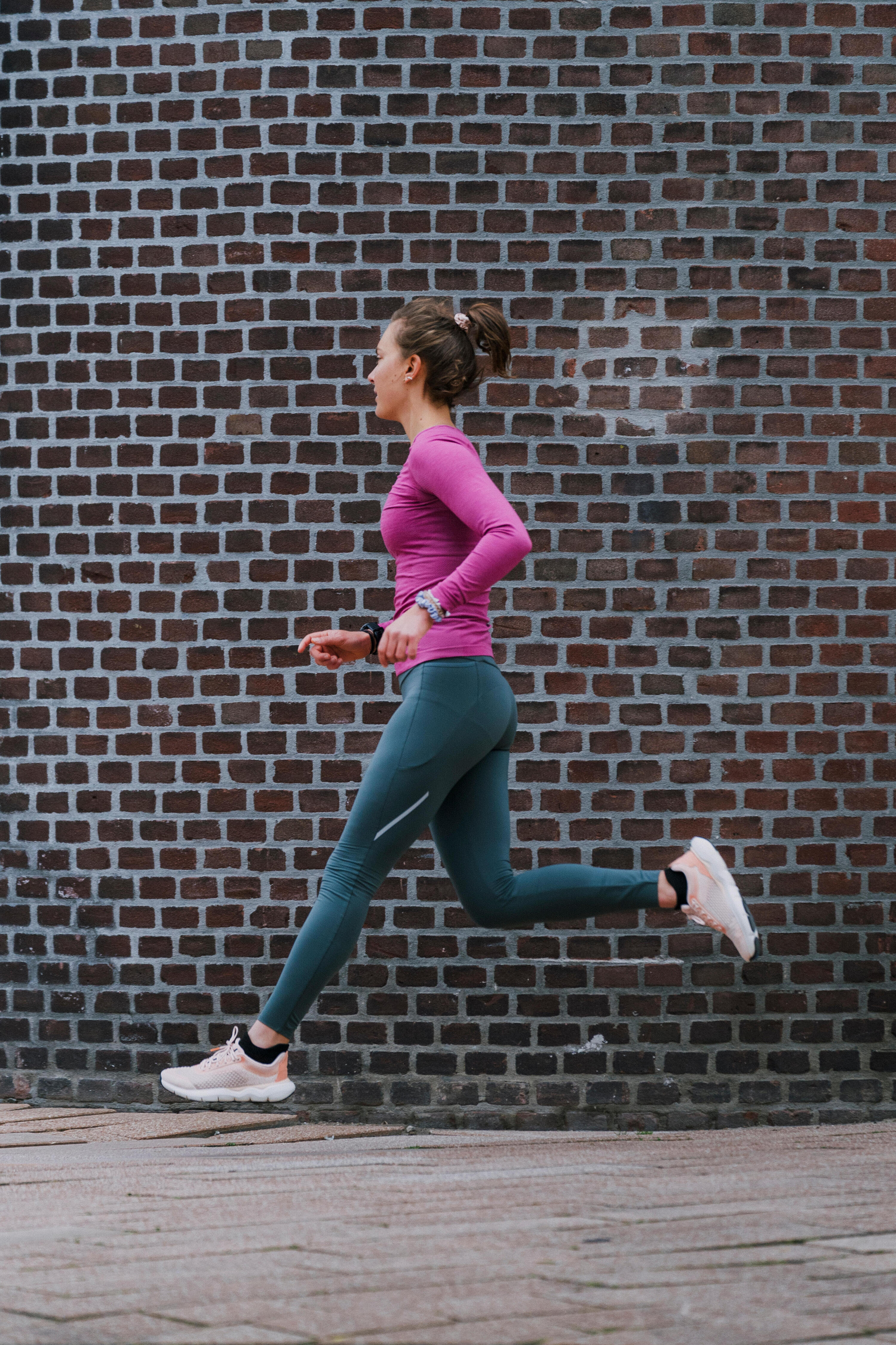 Women's warm running leggings - KIPRUN Run 500 Warm - Smoke green 9/11