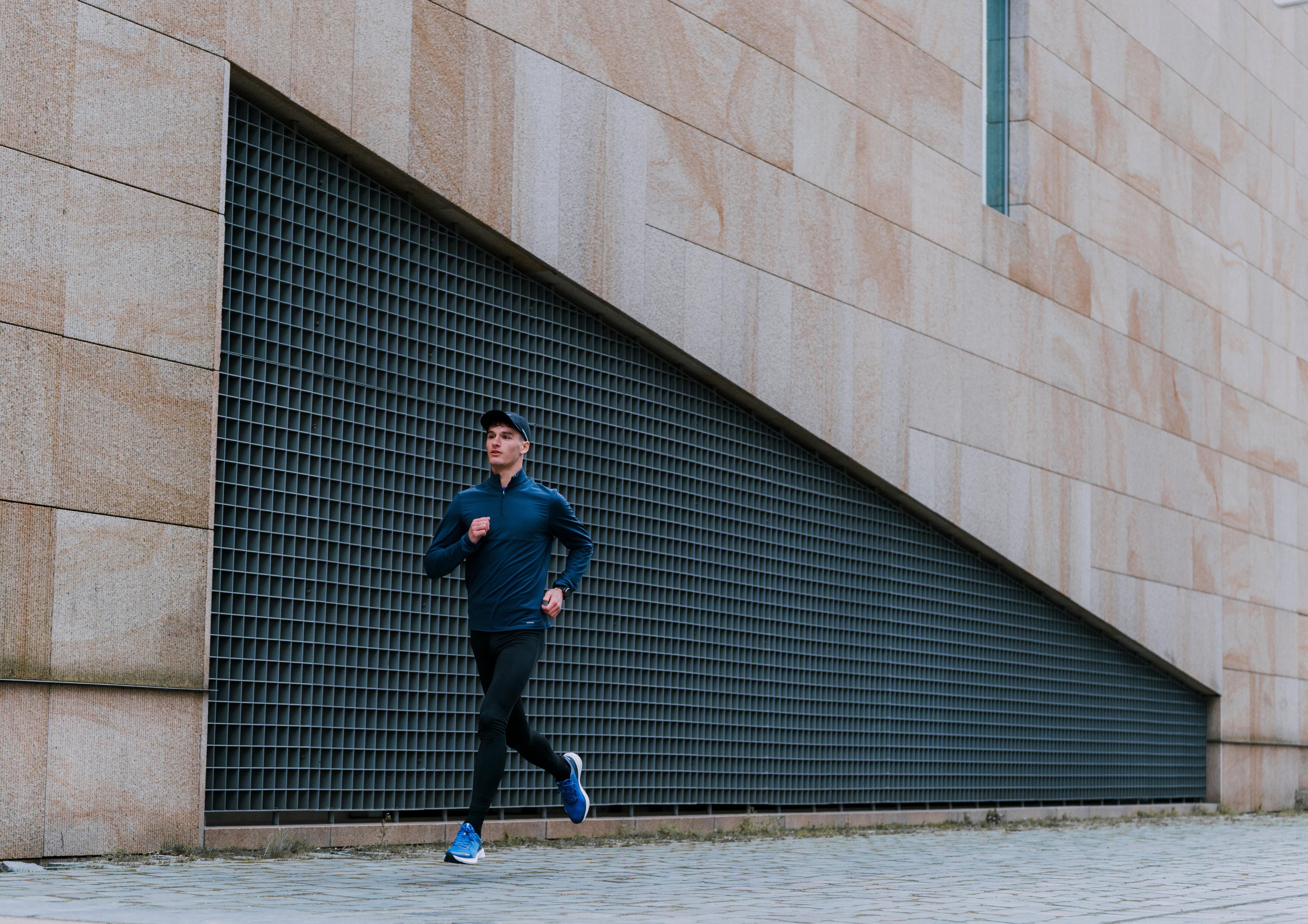 Men's Warm Running Tights Run 100 - KALENJI