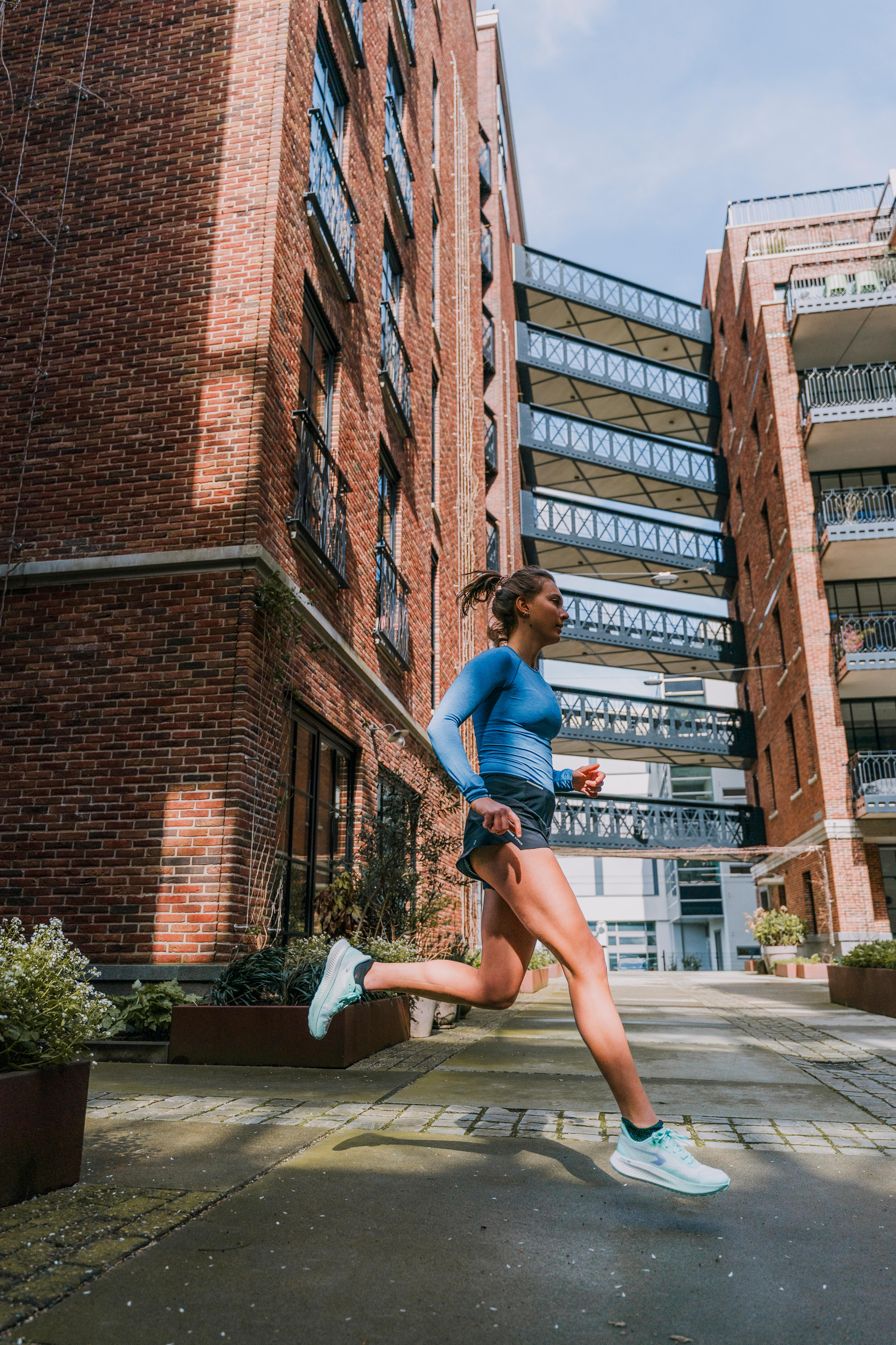 Chandail de course à manches longues femme – Run 500 - KIPRUN