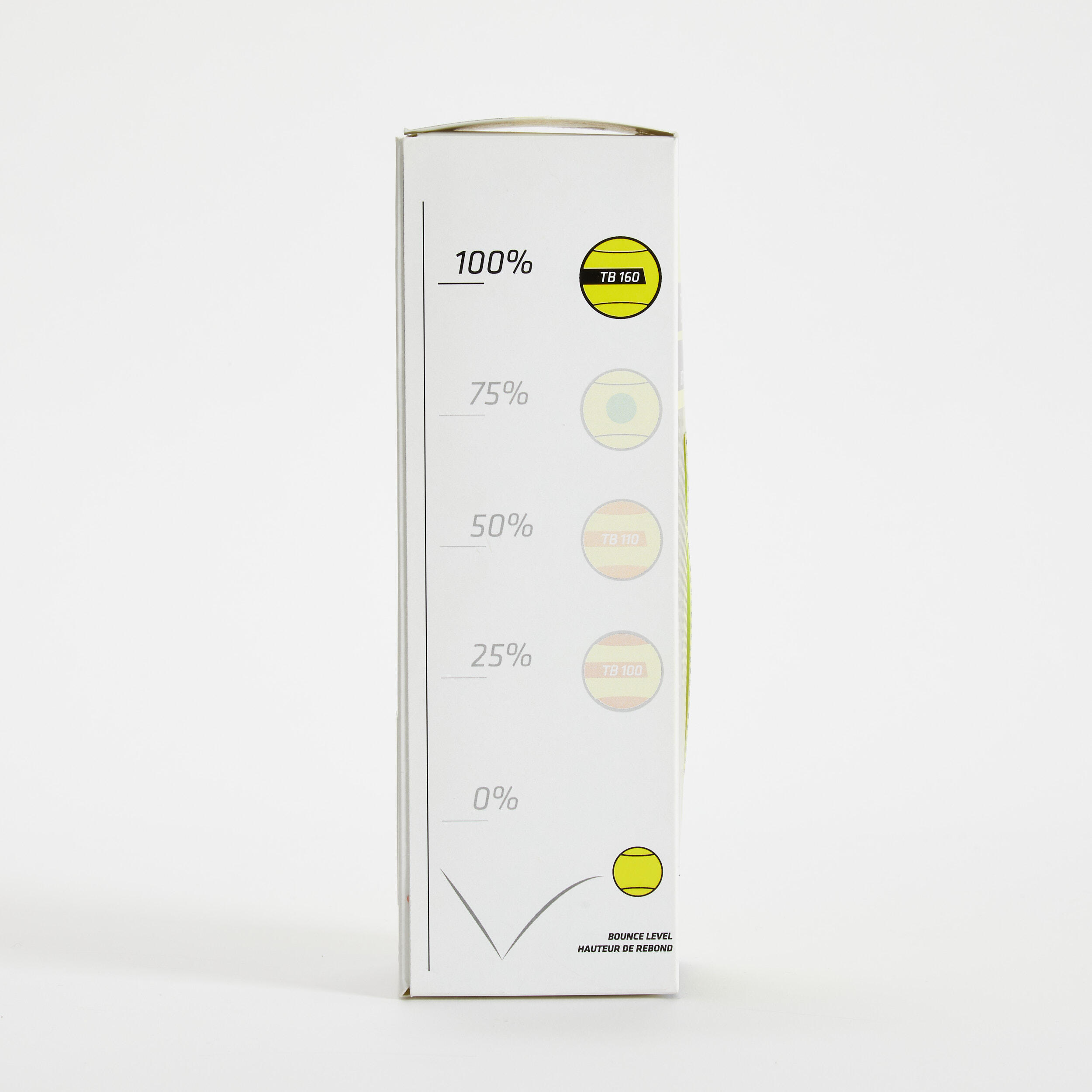 Tennis Ball Tri-Pack Yellow - TB160 2/3