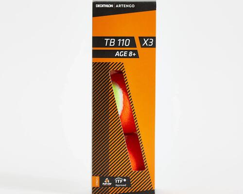 網球TB110（3入）－橘色