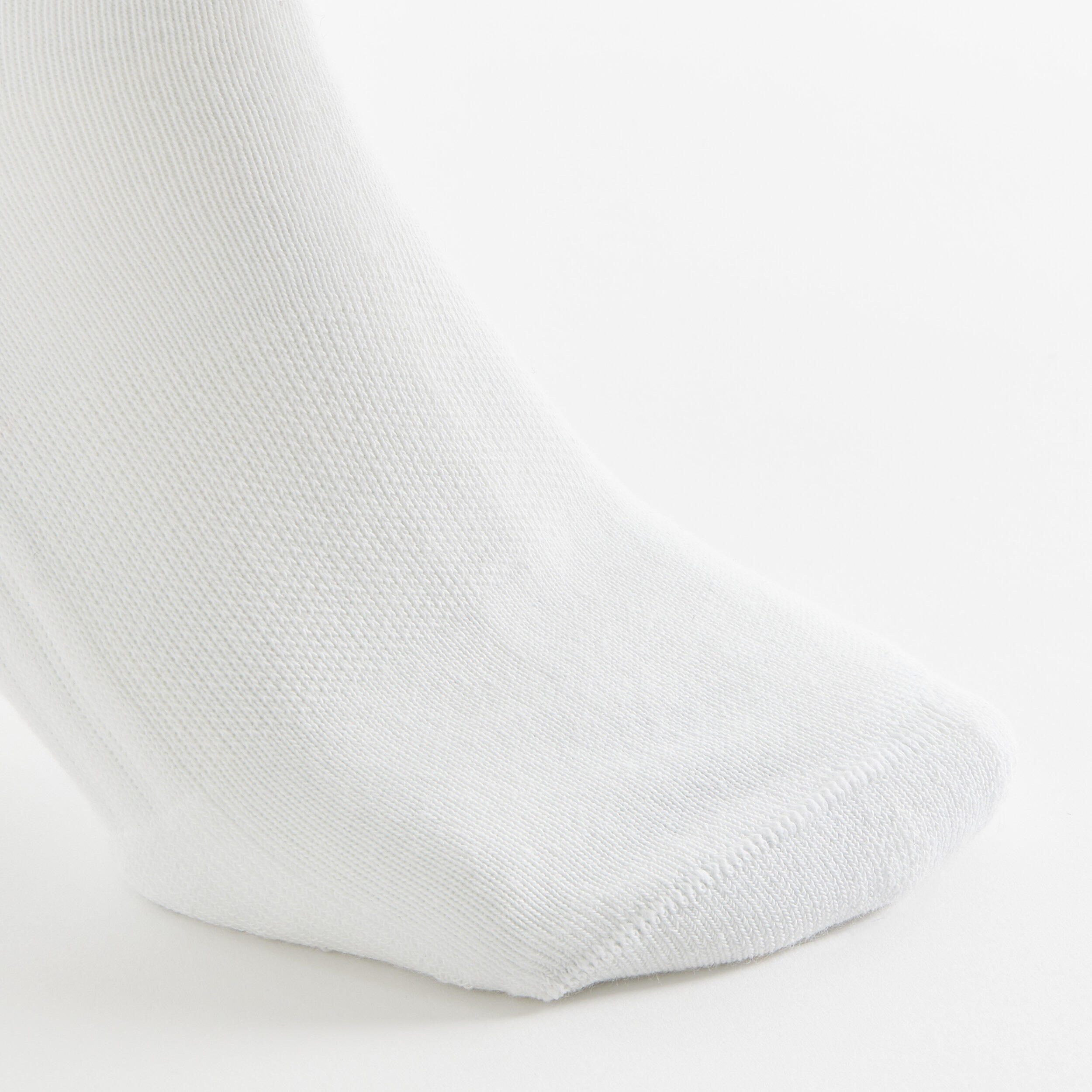 CHAUSSETTES DE SPORT HAUTES ADIDAS STRIPES NOIR BLANC LOT DE 4 6/7