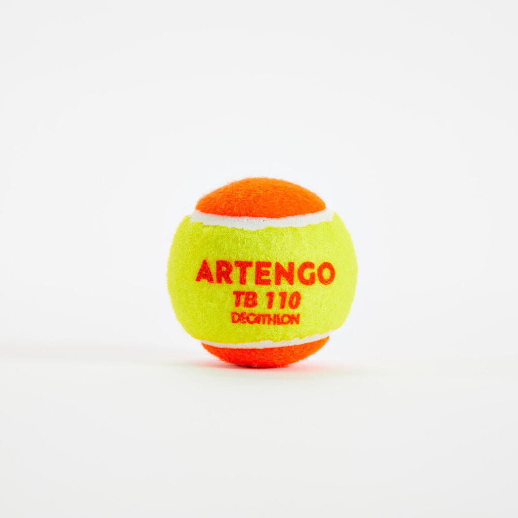 BALLE DE TENNIS TB110*3 ORANGE