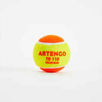 Tennis Balls TB110 x 3 - Orange