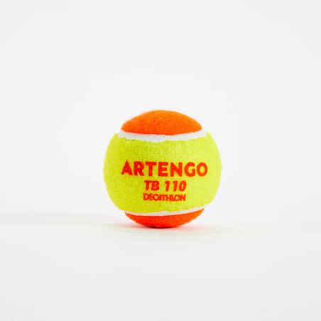 Tennis Balls TB110 x 3 - Orange