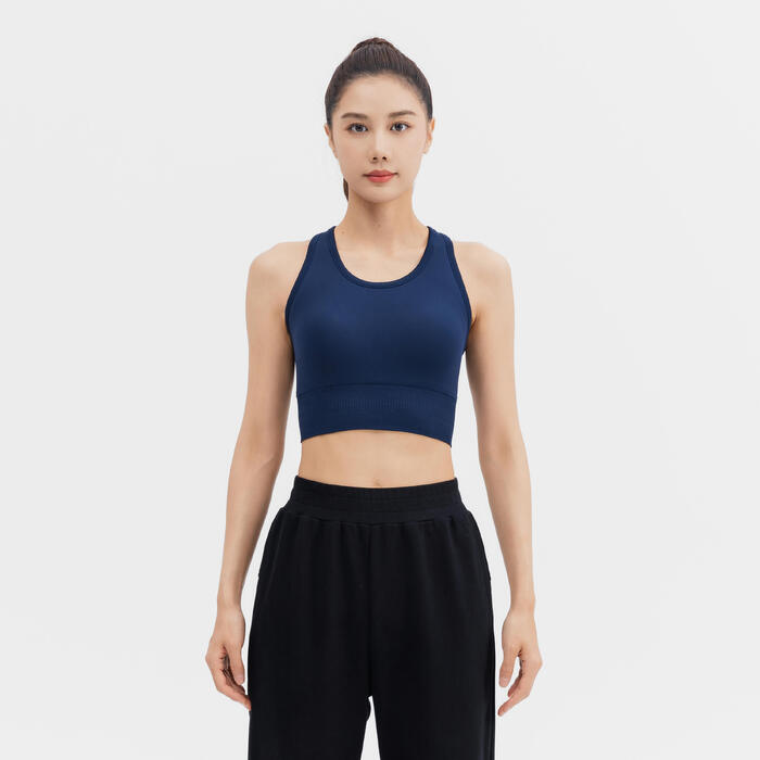 Cardio Training Brassiere Sport Fille Decathlon Girls Breathable