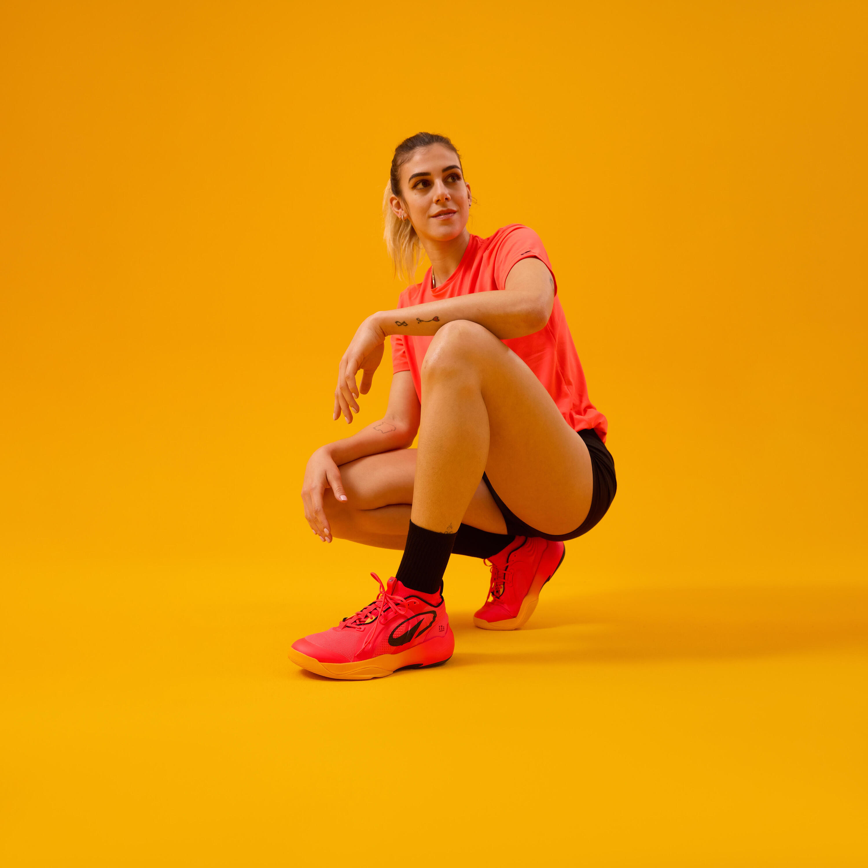 Scarpe pallavolo adulto VB 900 STABILITY rosse Alessia Orro 38/74