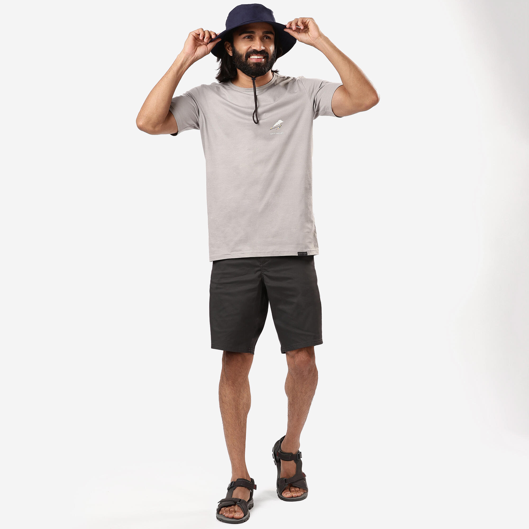 Hiking hat - HIKE 100 - Blue 8/8