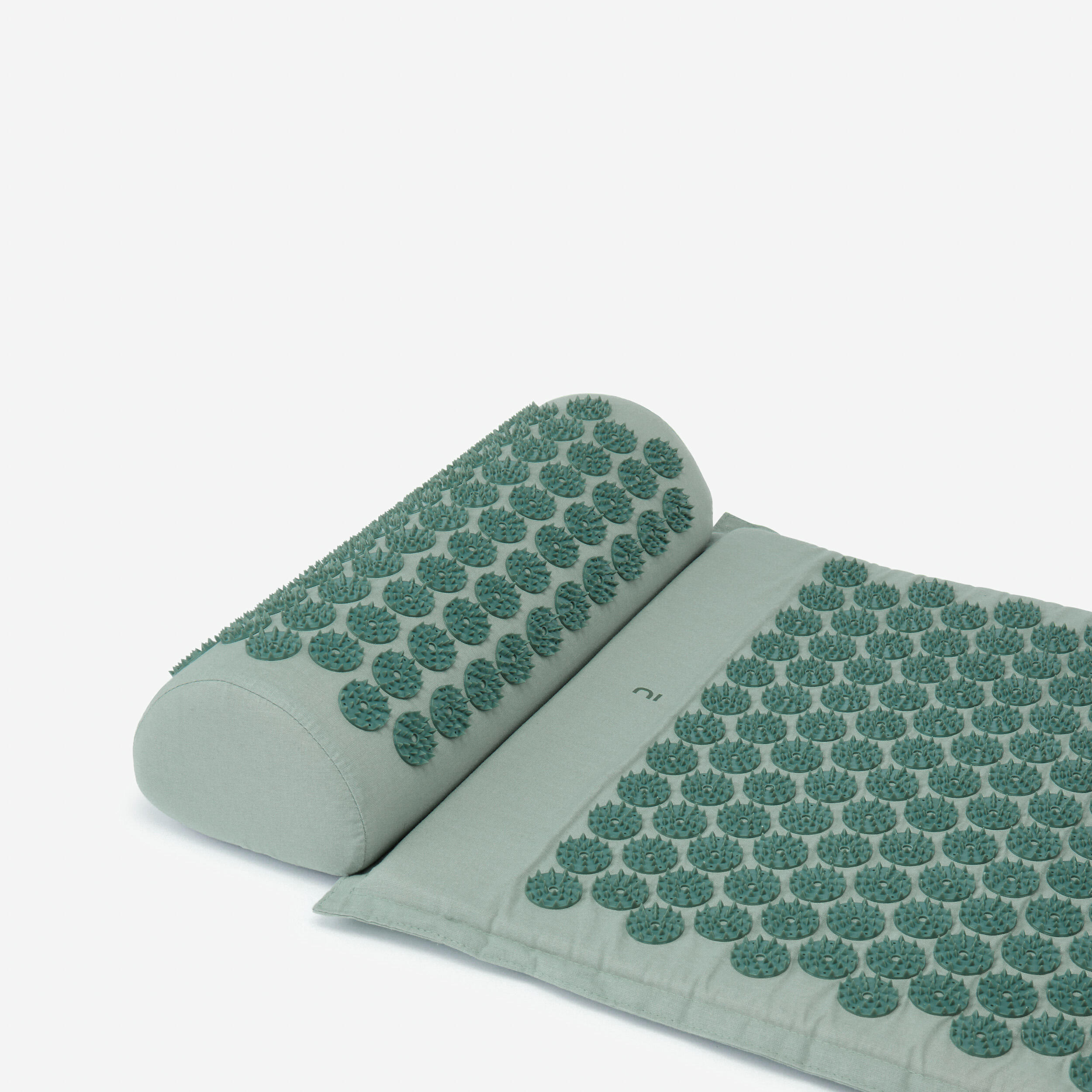 Acupressure mat and cushion - Green