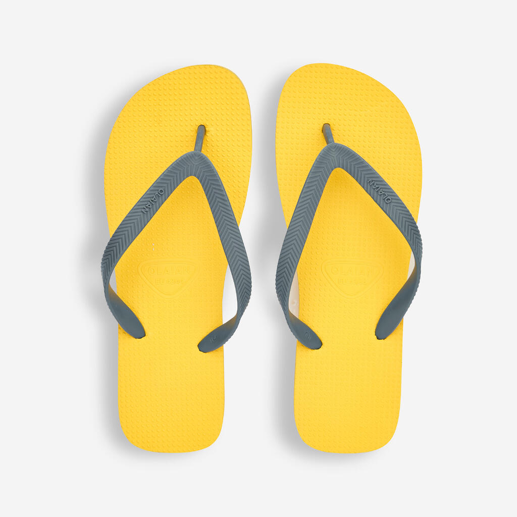 Tongs Homme - 500 bleu gris