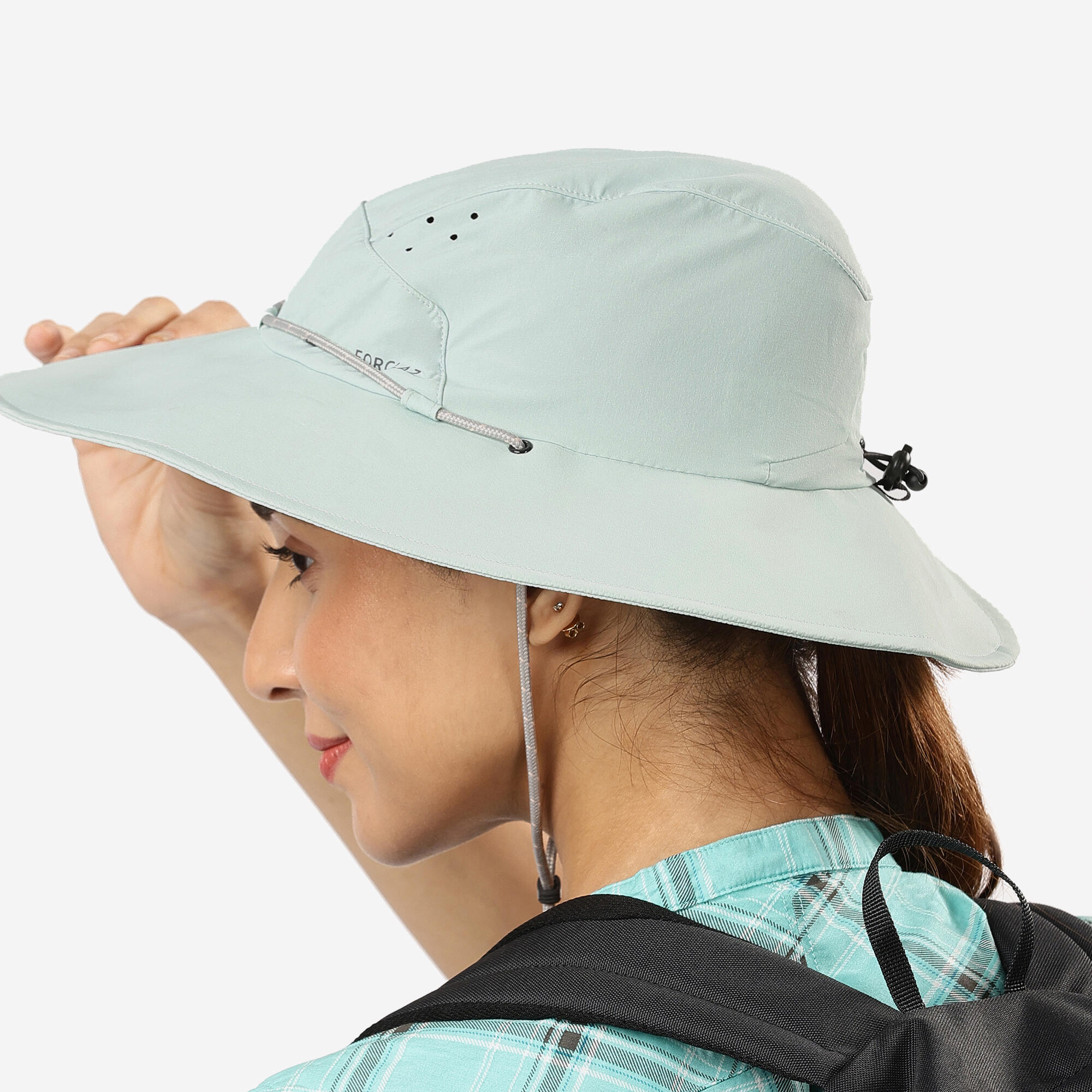 Sombrero de montaña y trekking protección solar Adulto Forclaz MT500 3/4