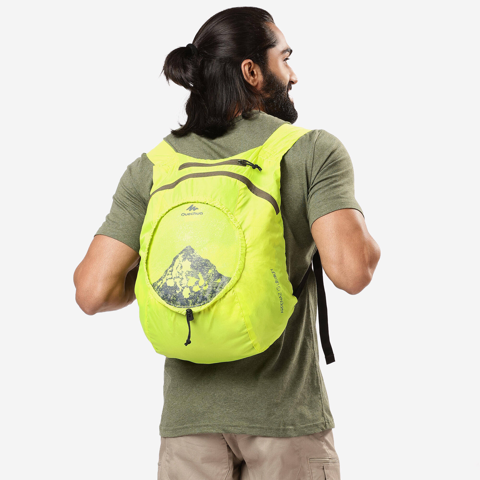 Compact Travel Backpack 15L - Green