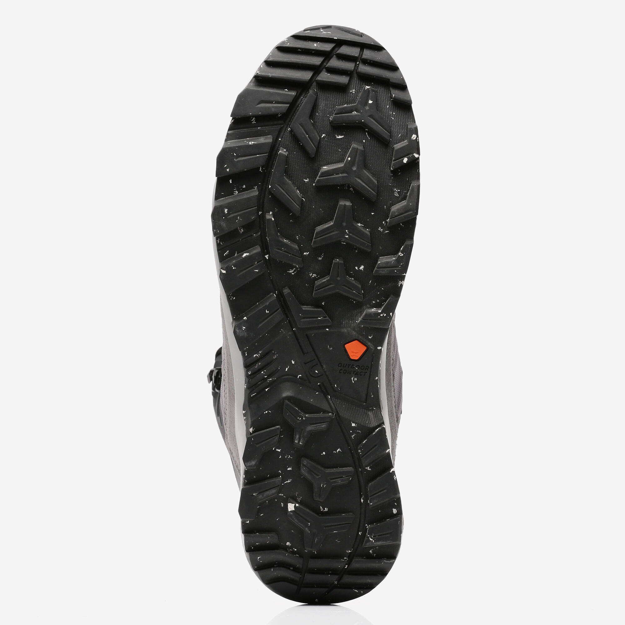Men's Waterproof Walking Shoes MH500 Grey 3/9