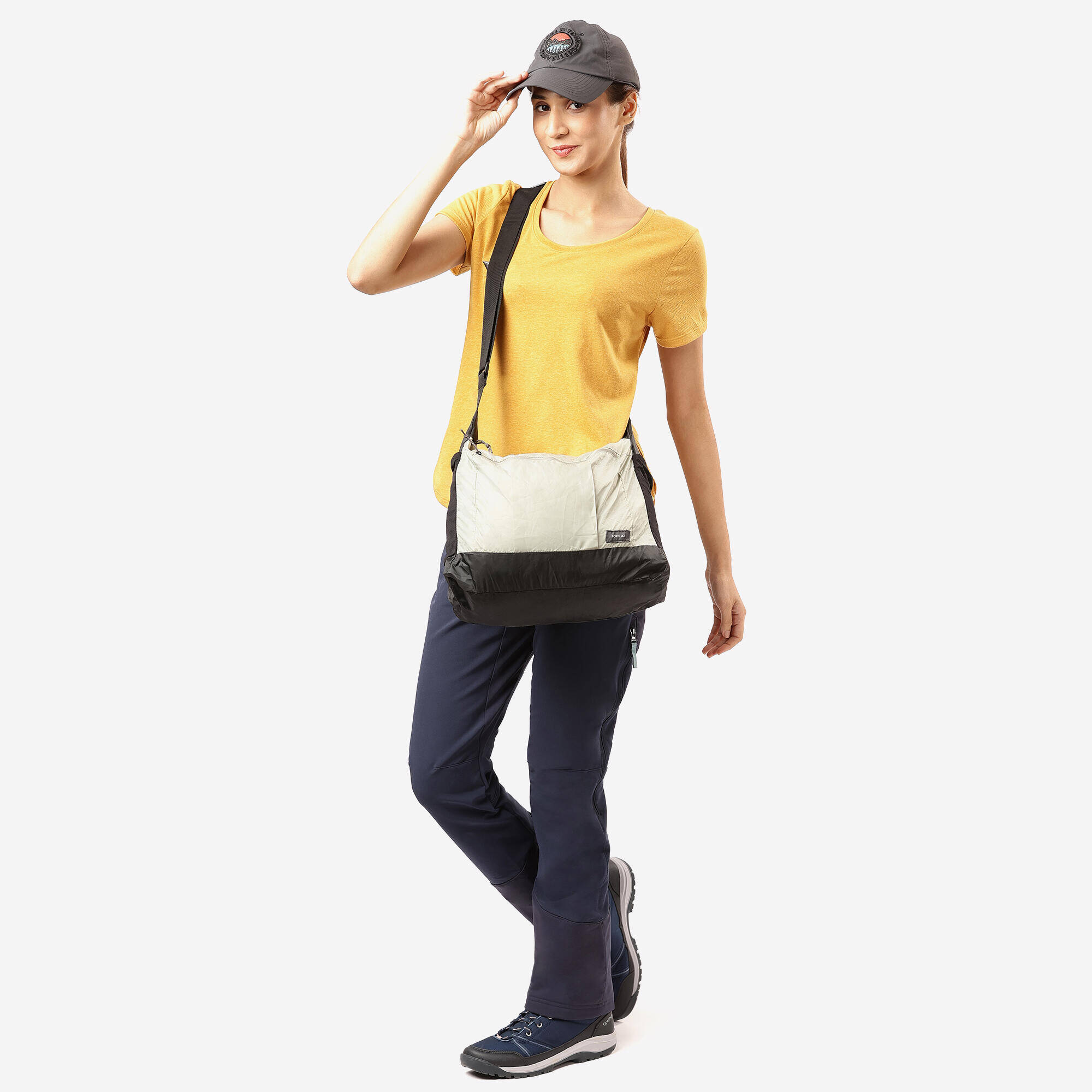 Compact Messenger Bag - TRAVEL 15L - Sage Green -  3