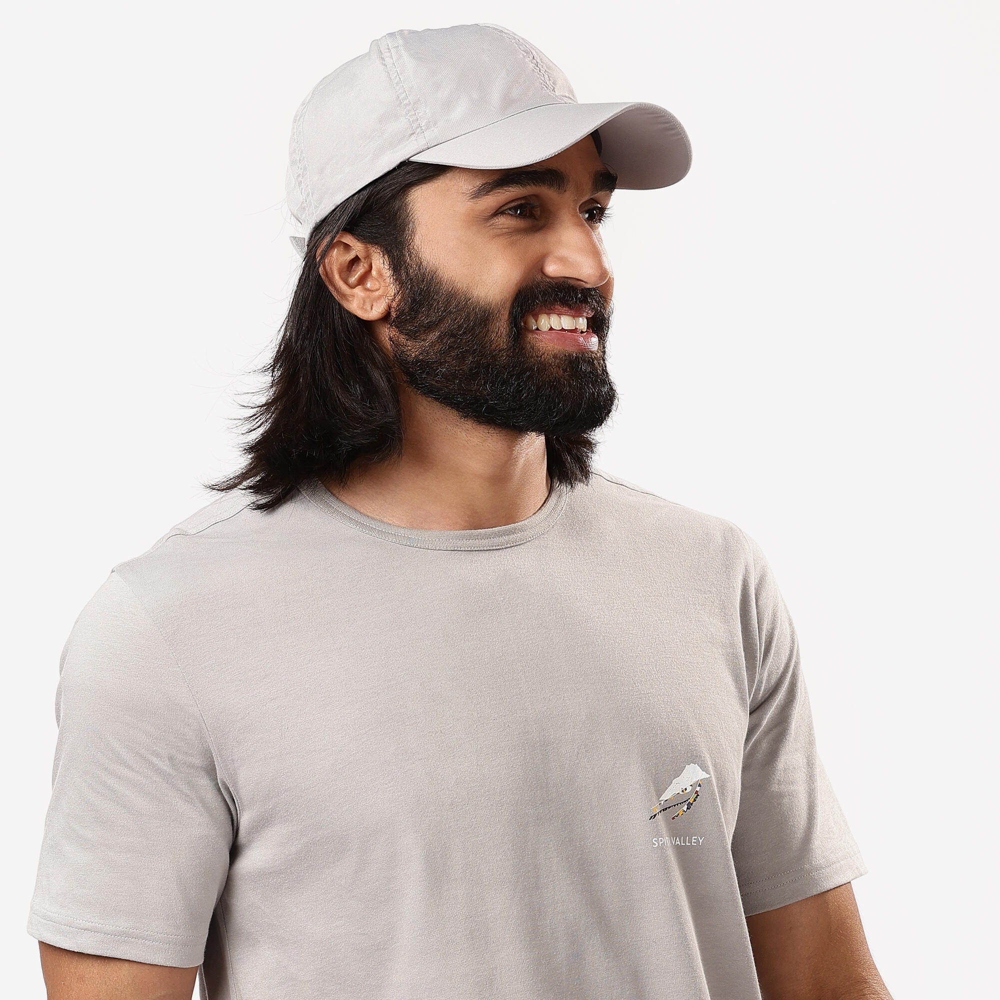 Hiking cap, HIKE 100 - Light grey