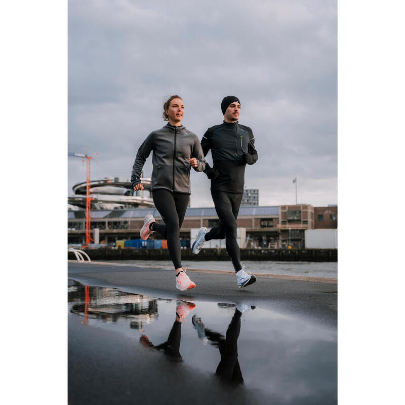 Dámská běžecká hřejivá mikina KIPRUN Run 500 Warm