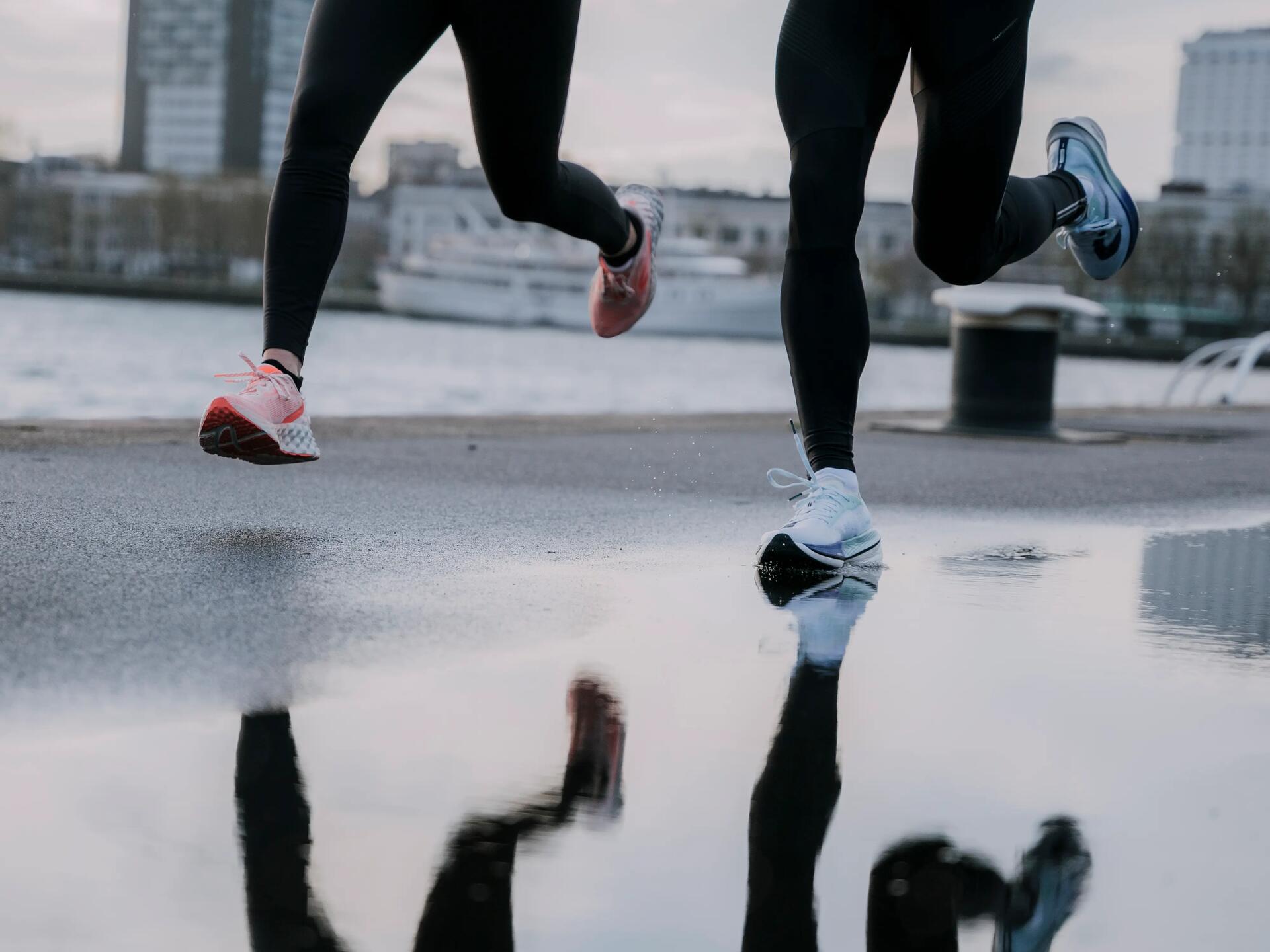 Hardlopen in de regen
