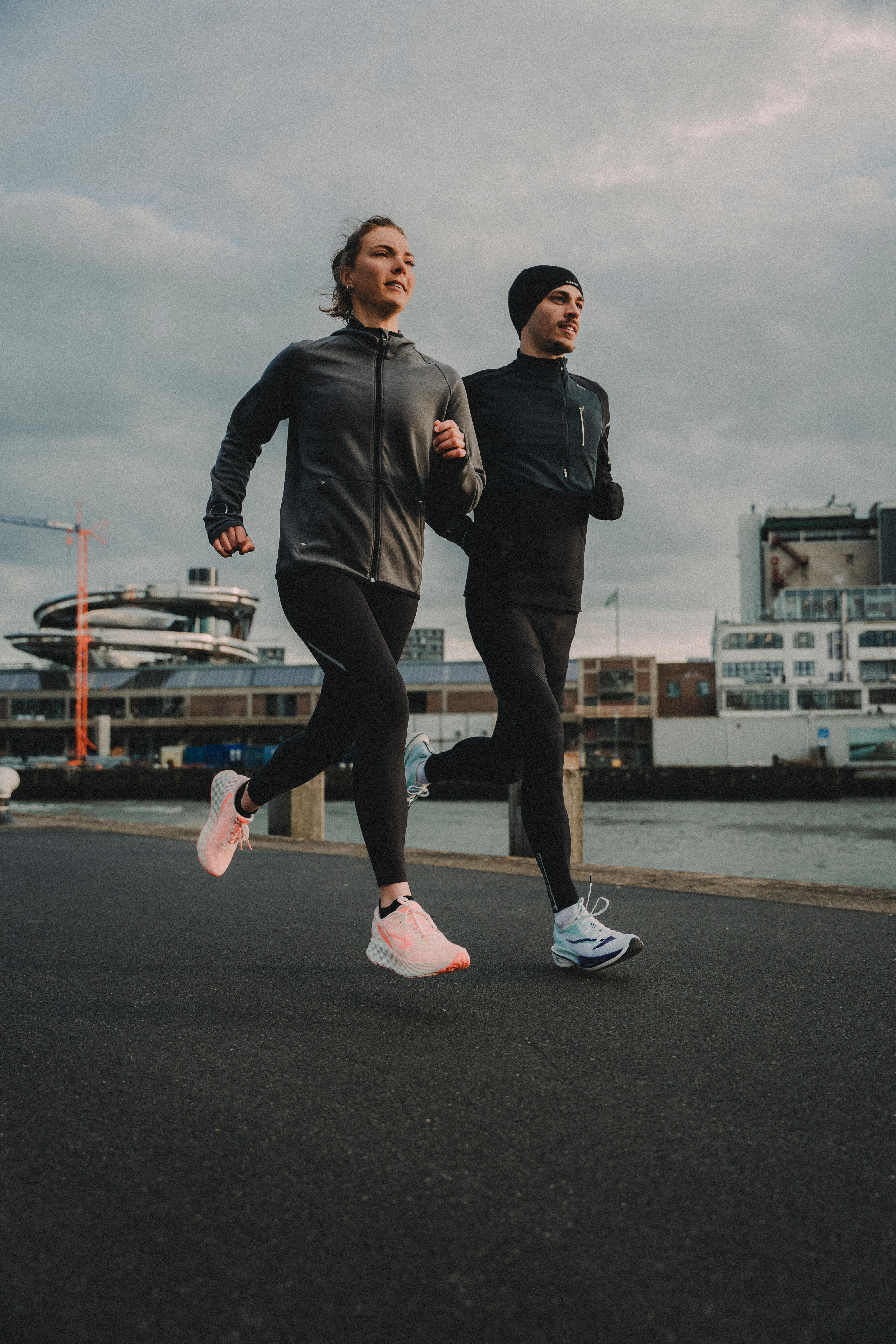 Legging chaud de course femme, Run 500 - KIPRUN