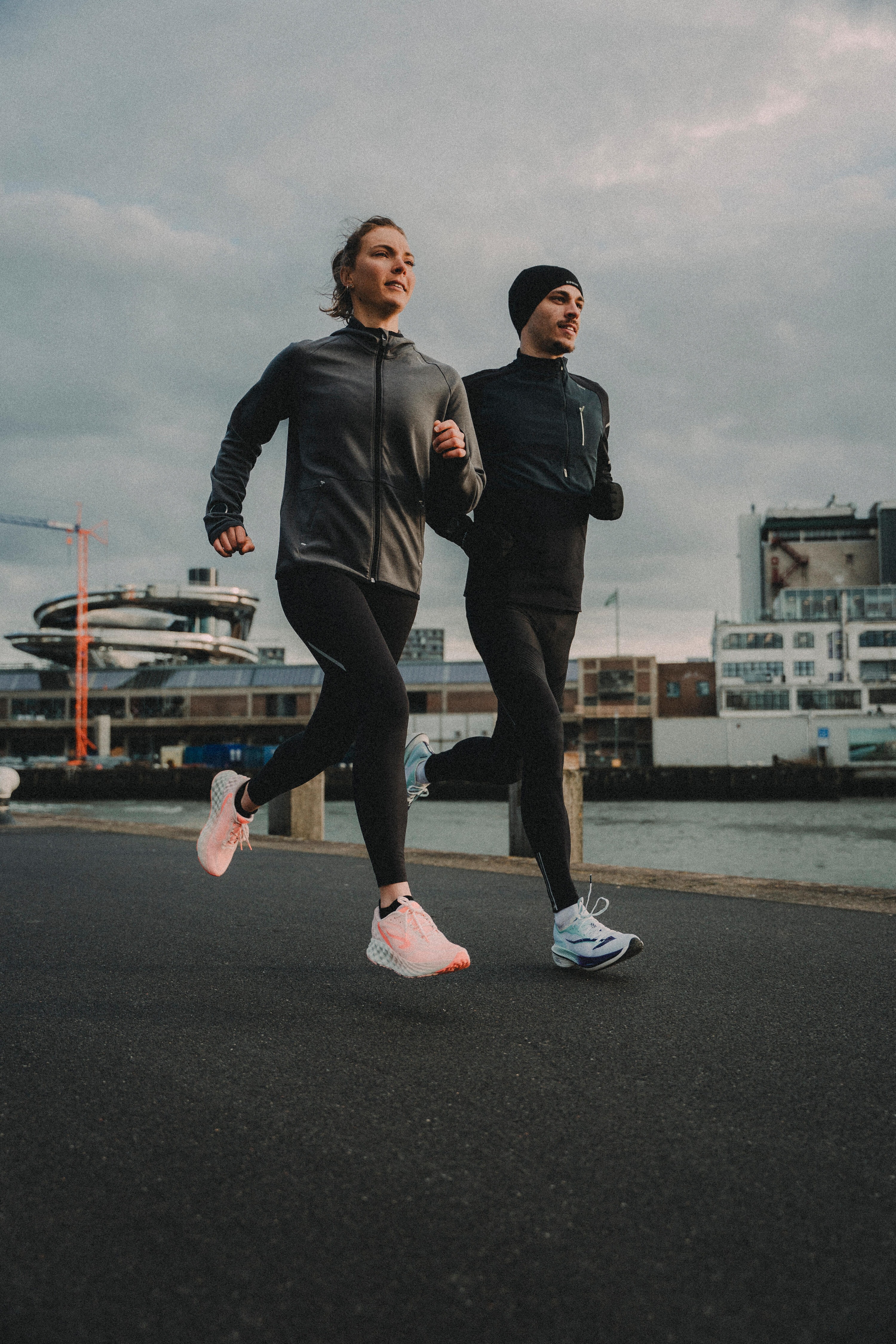 Legging chaud de course femme, Run 500 9/12