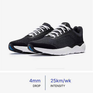 Men Running Shoe, Cushioned Foam Sole and Breathable JOGFLOW 500.1 - Black