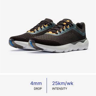 Men Running Shoe, Cushioned Foam Sole and Breathable JOGFLOW 500.1 - Carbon Grey