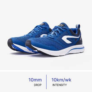 Men Running Shoes Comfort Fit, Upto 10km/week, Run Active - Denim Blue