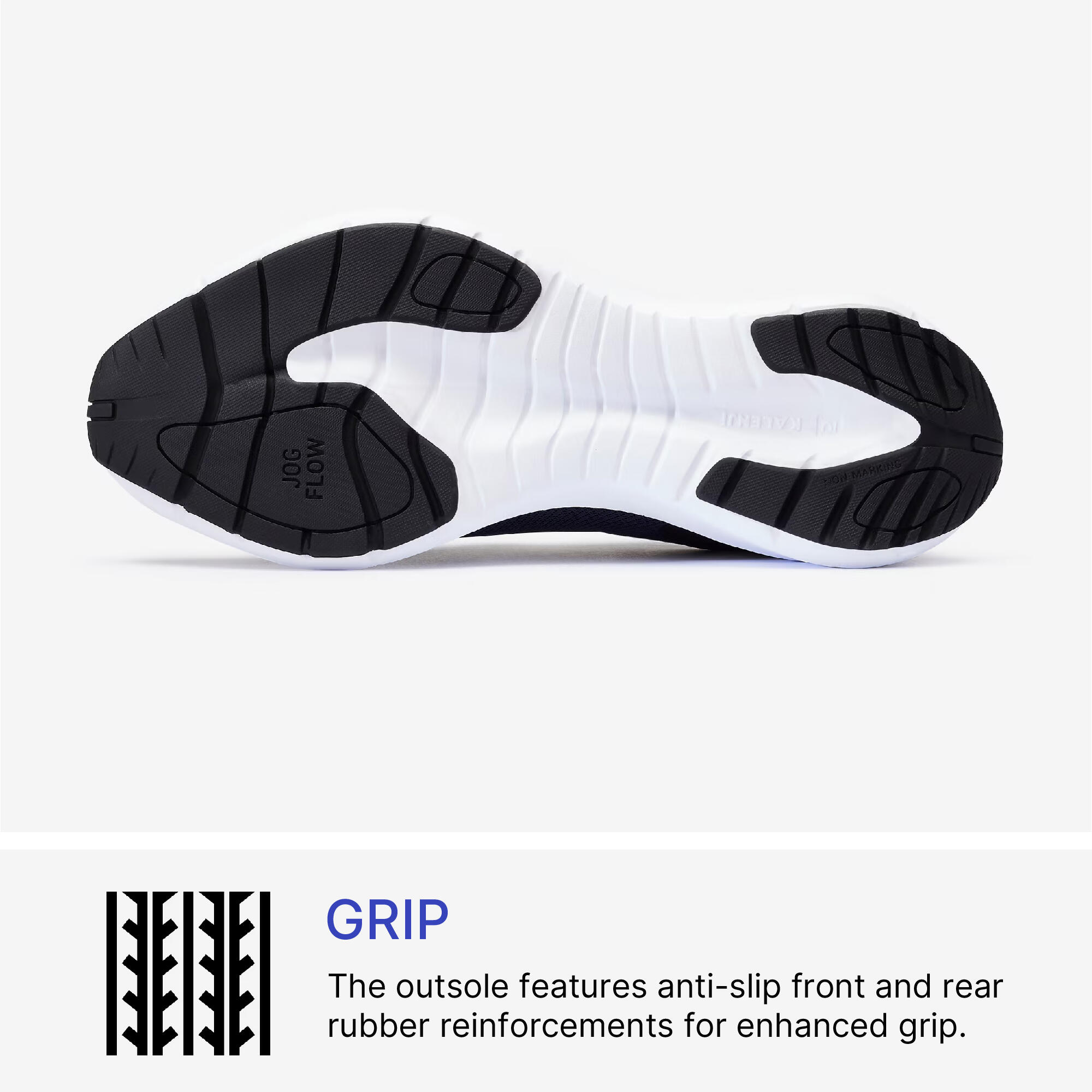 Men Running Shoes Superior Grip Cushioned Upto 10km/week, Jogflow100 - Red