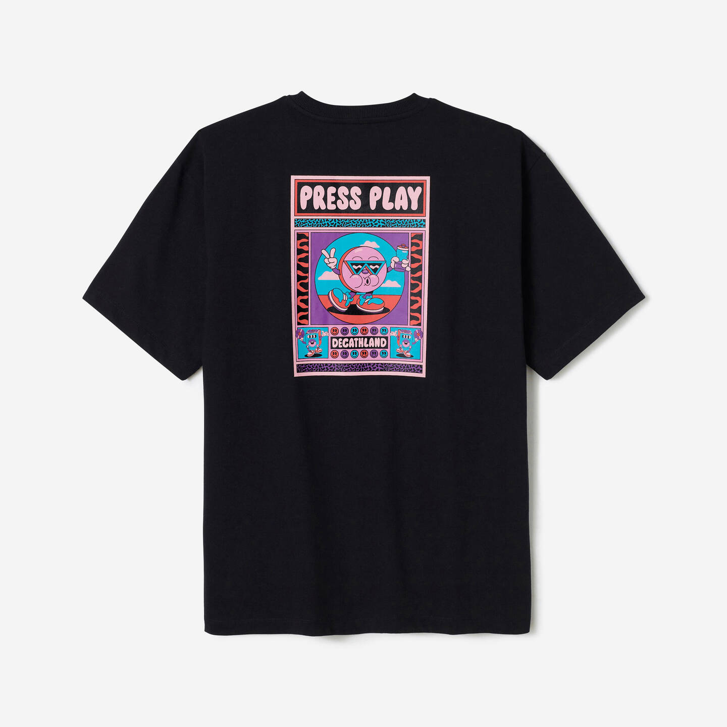 DECATHLON x YEYE WELLER Festival-T-Shirt Black