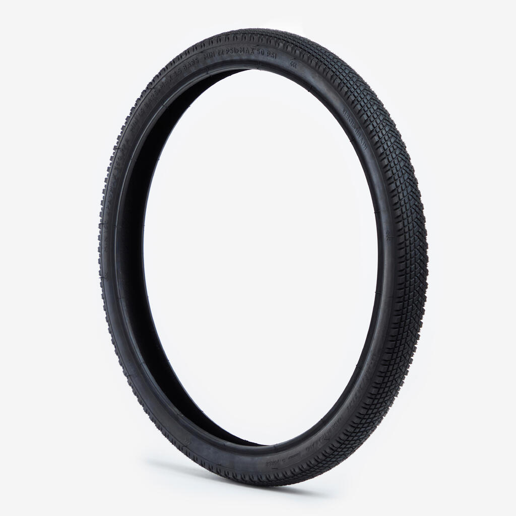 PNEU VELO VTC 20x1.75 TRINGLES RIGIDES / ETRTO 44-406