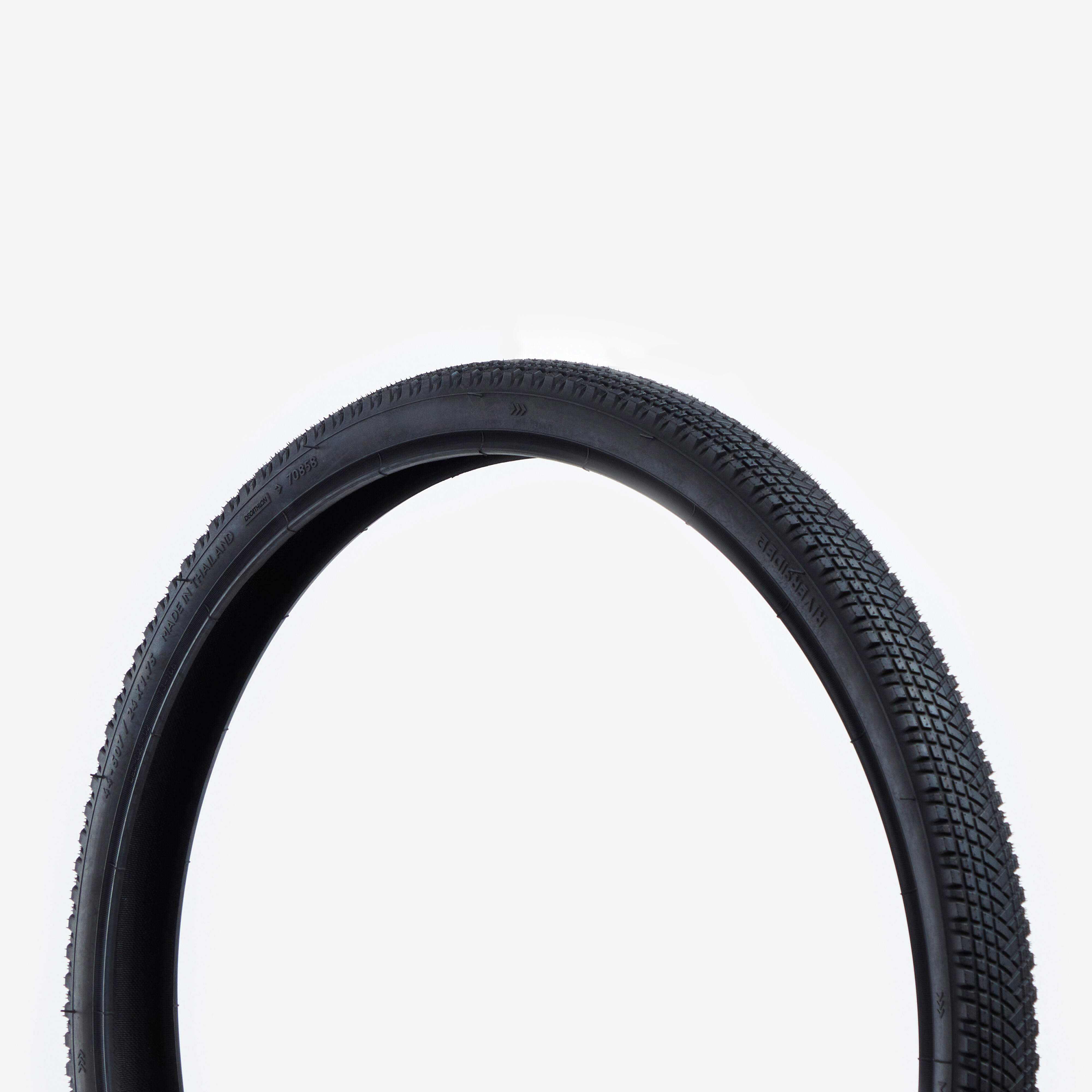 Hybrid bike tyre 24x1.75 stiff beads / ETRTO 44-507
