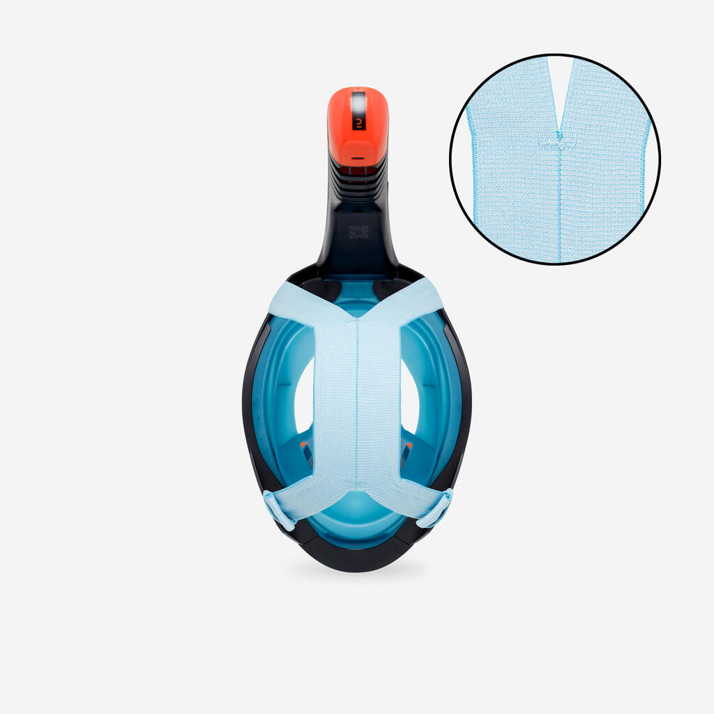 Modra maska EASYBREATH 900 za odrasle 