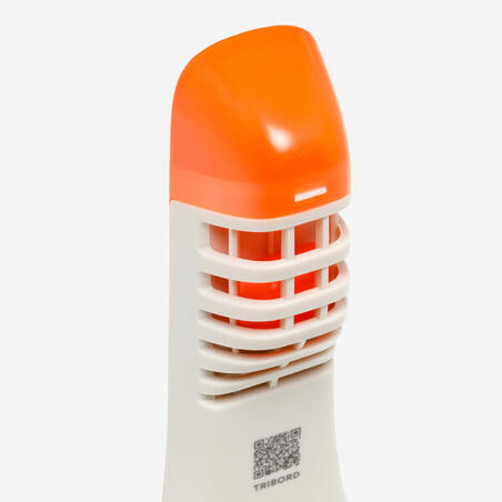 Маска дитяча Easybreath для снорклінгу (6-10 років/розмір XS) з сумкою фіолетова